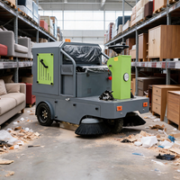 ZMT E-75 S16 Personnalisable, Balayeuse Électrique Autoportée pour Sols Secs, Moteur Haute Efficacité, Bac à Déchets 160L