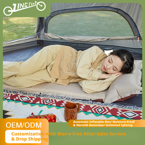 ที่นอนเป่าลมแบบพกพาอัตโนมัติเต็มรูปแบบสำหรับตั้งแคมป์กลางแจ้ง ใช้ในเต็นท์หรือใช้ในบ้าน - Product Image 3