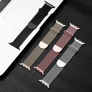 Bracelet en acier milanais magnétique pour Apple Watch 9/<span class=keywords><strong>8</strong></span>/7, compatible avec Apple S10, bracelet en acier Ultra2 - Product Image 4