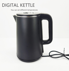 Bouilloire électrique numérique à double paroi, petite plaque chauffante, 1500W, contrôle de la température, best-seller, pour garder au chaud - Product Image 2