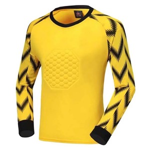 Nuova Maglia <span class=keywords><strong>da</strong></span> <span class=keywords><strong>Portiere</strong></span> <span class=keywords><strong>da</strong></span> <span class=keywords><strong>Calcio</strong></span> a Maniche Lunghe Traspirante, Divisa <span class=keywords><strong>da</strong></span> Allenamento Sportivo - Product Image 4