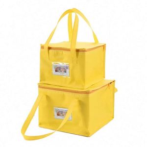 Bolsa Térmica Porta Alimentos Personalizada, Económica, Portátil, de Tela No Tejida, Aislada y Grande - Product Image 1