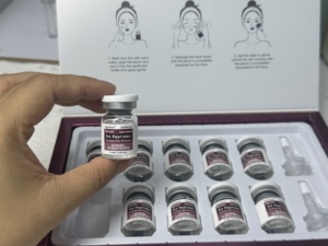 Sérum Visage à l'Acide Hyaluronique AQUA, Soin Anti-Acné, Peptide Vert Hydratant, Réparateur et Revitalisant pour la Peau, Fournisseur OEM - Product Image 6