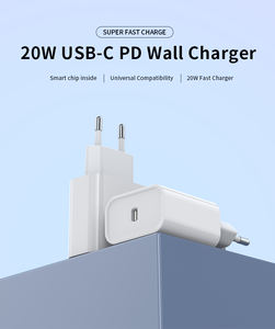 PC material ignífugo 20W carga de pared EU US QC3.0 <span class=keywords><strong>cargador</strong></span> de teléfono móvil para IPhone Samsung switch <span class=keywords><strong>Apple</strong></span> Watch Series - Product Image 2