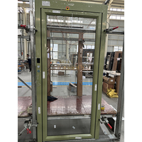 Porte de palier d'ascenseur moderne en acier inoxydable de haute qualité pour ascenseur domestique avec ouverture manuelle