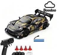 Voiture RC miniature 2,4G à bas prix, modèle de drift à l'échelle 1:24, 4 canaux, vitesse maximale 20 km/h, télécommande intérieure/extérieure, chargeur expert