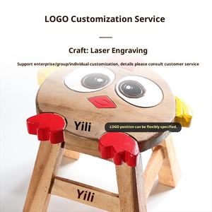 Taburete de papel tradicional creativo de Tailandia para niños, banco pequeño de animales de dibujos animados bonitos, taburete para cambiar zapatos para el hogar - Product Image 4