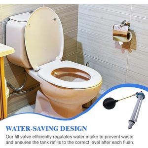 Kit de Repuesto Universal para Válvula de Llenado de Inodoro con Entrada de G3/4 Pulgadas, Válvula de Bola Ahorradora de Agua, Pieza de Reparación para Cisterna de WC - Product Image 4