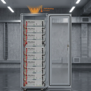 RUiXU RX-50kWh-C 50kWh LiFePO4 Split Hybrid Grid <b>Battery</b> Kit 72V All-In-One 10 <b>Batteries</b> Wall-Mounted IP54 Protection CAN/WiFi - Product Image 3