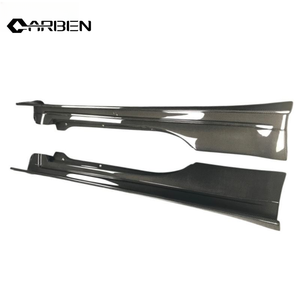 Kit carrosserie latérale en fibre de carbone de haute qualité, pièces de modification améliorées pour Nissan 350Z Z33, paire gauche et droite - Product Image 4