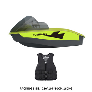 WAVE Mini Sport <b>Yacht</b> 2-Person Capacity ASA Material Multi-Functional Fishing & Water Sports Boat - Product Image 1