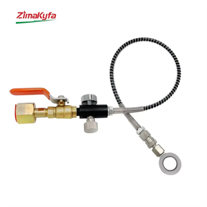 Adaptateur de recharge CO2 Zimakyfa en acier inoxydable noir 2000 PSI, populaire et fiable, pour raccord rapide Sodastream - Product Image 5