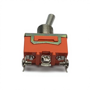 Interrupteur à bascule original E-TEN1121 ON-OFF, interrupteur à bascule orange vibrant, 15A 250V - Product Image 4