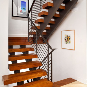 Viga <span class=keywords><strong>Central</strong></span> de escaleras de madera nuevo producto loft escalera de estilo para casa renovación - Product Image 1