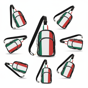 Bolsos de Pecho Personalizados para Eventos Deportivos, Mini Bolsos Bandolera Transparentes de PVC con Cierre, Impermeables y Portátiles para Clubes de Fans - Product Image 1