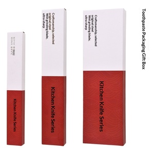 Boîte d'expédition en carton noir prête à l'emploi avec couvercle et base, pour l'emballage de couteaux de <span class=keywords><strong>cuisine</strong></span> et de fruits, avec plateau d'insertion - Vente en gros - Product Image 5