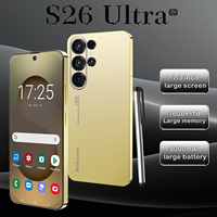 Smartphone Original S26 Ultra 5G Android 15 Deca Core, 16+1TB, Alta Calidad, Pantalla HD 120Hz, LTE, Inglés/Español