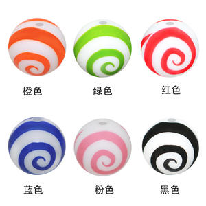 Nouveau doux de qualité alimentaire dessin animé breloques bricolage accessoires 3d personnalisé Silicone perles focales pour la décoration bijoux stylos porte-clés fabrication - Product Image 5