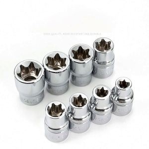 TEBAK Crv Material 14 unids/set E Torx Star hembra Bit Sockets Set 1/<span class=keywords><strong>2</strong></span> "<span class=keywords><strong>3</strong></span>/8" 1/4 "Drive E4 - E24 herramientas de reparación juego de herramientas de mano manga - Product Image 2