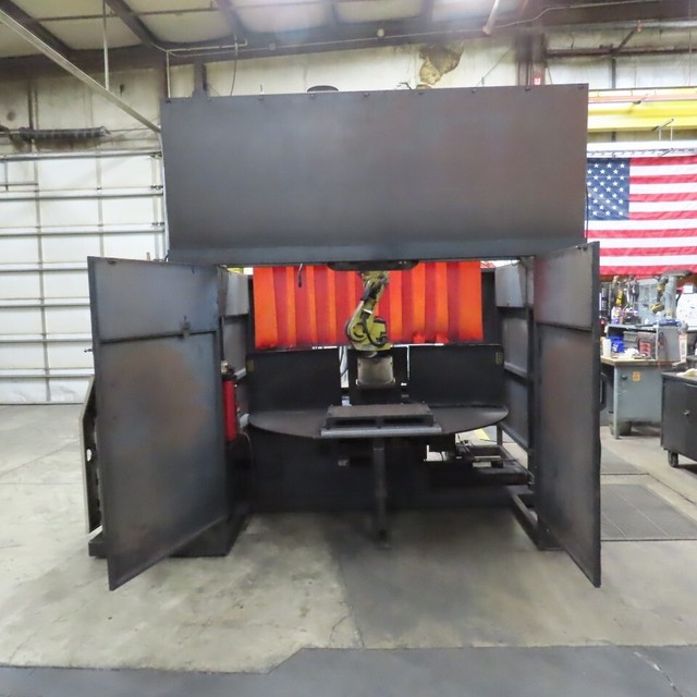 New and Original ED4102016 6 Axis Dual Zone Robotic Welding Cell 480V 3PH No Stock in Warehouse