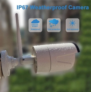 Iposter CCTV <span class=keywords><strong>Video</strong></span> giám sát Wifi Camera 4 kênh 1080P với âm thanh Camera an ninh không dây - Product Image 5