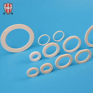 하드 정밀 부품 99.7% 99.5% 높은 Al2O3 알루미나 세라믹 링 메카닉 세라믹 알루미나 씰 링 - Product Image 2