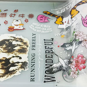 สติกเกอร์ไวนิล<span class=keywords><strong>แบบ</strong></span>รีดร้อนพิมพ์ลายตามสั่ง สำหรับติดเสื้อผ้า โลโก้ หรือลายปัก - Product Image 2