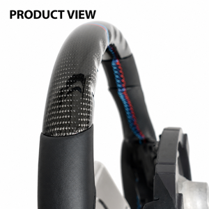 G30 2018-2023 Steering <b>Wheel</b> Carbon Look for BMW 5 Series Wholesale Custom Replacement for Professional Workshops and Dealers - Product Image 4