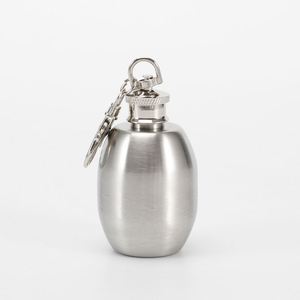 Mini Botella de Vino Portátil de 1 Onza, de Acero Inoxidable 304, con Forma de Cilindro, para el Hogar, con Llavero, Segura para Contacto con Alimentos, con Logotipo Personalizado, Clásica y Moderna - Product Image 4