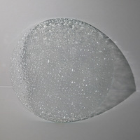 Fait à la main bricolage carré Rectangle suspendus ornements en verre cristal décor attrape-soleil pour noël peint à la main déco transfrontalière