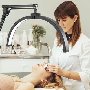 Nouvelle Arrivée Lampe Murale Demi-Lune Plafonnier Lumière d'Appoint Maquillage LED pour Tatouage Salon de Coiffure Cils Marron - Product Image 5