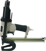 Agrafeuse pneumatique pour rembourrage, agrafeuse professionnelle à air pour matelas en fibre de coco, canapés et coussins, boucle en tissu
