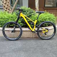 Bicicleta de Montaña de 27.5/26/29 Pulgadas con Frenos de Disco Hidráulicos, 11 Velocidades, Horquilla Delantera de Doble Suspensión, Bicicleta MTB para Adultos, para Actividades al Aire Libre