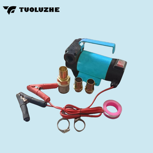 Pompe à essence diesel à kérosène léger Style <span class=keywords><strong>bleu</strong></span> DC 12V Pompe à huile électrique - Product Image 3