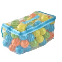 Vente en gros d'usine, balles rebondissantes colorées en LDPE transparent épaissi pour enfants de 3 à 6 ans, jouet gonflable