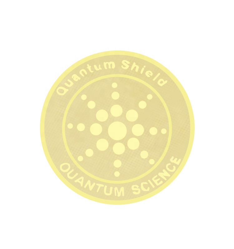 Водонепроницаемый круглый золотой экран 5 г, защита от излучения, защита от излучения аккумулятора, спасательный протектор, наклейка с блокировкой излучения для телефона