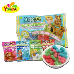 Mini <strong>Candy</strong> Fruity Flavor <strong>Sugar</strong> Coated Sour Chewy <strong>Candy</strong> - Product Image 1