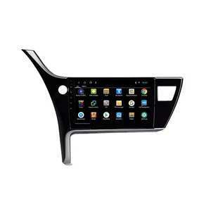 Nhà Máy Cung Cấp 1DIN Xe Stereo Android Video Player Tự Động Thiết Bị Điện Tử Cho Toyota Corolla 2017 Xách Tay Âm Thanh Xe Hơi CD Máy Nghe Nhạc 10.1"