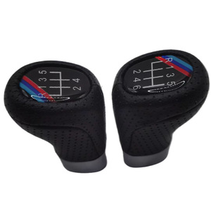 Chen Can Car Gear <b>Knob</b> Leather 5 6 Speed <b>Shift</b> Head For Bmw Modification Parts - Product Image 1