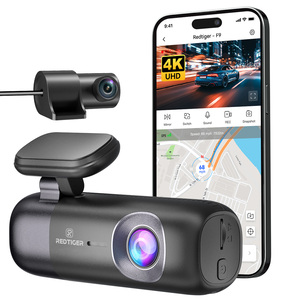 Redtiger Distributor F9 Front and Rear 4K+1080P Night Vision Car Black Box Video <b>Camera</b> Mini <b>Dash</b> Cam With GPS WIIF No SD Card - Product Image 1