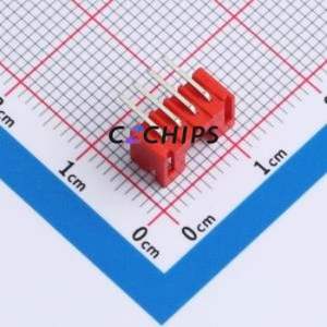 XY-PH2.0-4A21-R Wire-to-Board Pin Header Bent Lead Through Hole,P=2mm Connector 1x4P 2mm Right Angle Insert PH - Product Image 2