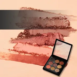 Vẻ đẹp nhà máy Eyeshadow Palette với cao-sắc tố bột bán buôn hiện tại miễn phí Vegan long lanh Eyeshadow Palette