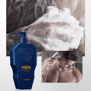 <span class=keywords><strong>Gel</strong></span> douche pour <span class=keywords><strong>homme</strong></span> SADOER, nettoyage en profondeur, peau grasse, parfum rafraîchissant, anti-démangeaisons, mousse riche et lisse - Product Image 5