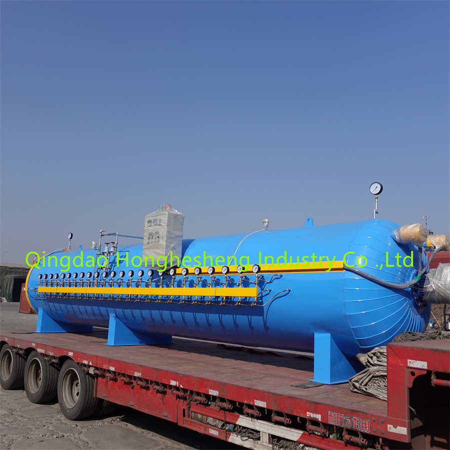 diameter 1500mm curing chamber 1.5m vulcanizing tank for truck tire retread