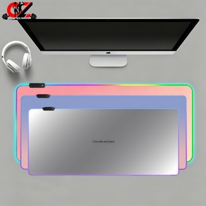 CZFIT fabrique de nouveaux tapis de souris lumineux dégradés haut de gamme, tapis d'ordinateur de bureau épais et légers de luxe - Product Image 1