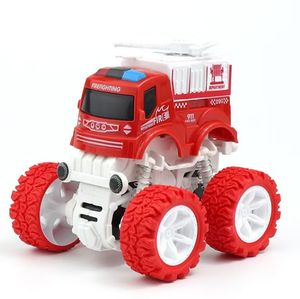Jouets <span class=keywords><strong>de</strong></span> camions <span class=keywords><strong>de</strong></span> pompiers pour les tout-petits enfants <span class=keywords><strong>de</strong></span> 2 à 4 ans, Push Go Freewheeling Fire Cars pour garçons filles enfants tout-petits jouets cadeaux d'anniversaire - Product Image 5