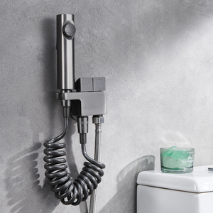 Jin Boyuan Piano Key Toilet Companion Wall <b>Mounted</b> Bidet <b>Spray</b> Gun Single Hole 3kg-15kg Pressure Easy Installation - Product Image 1