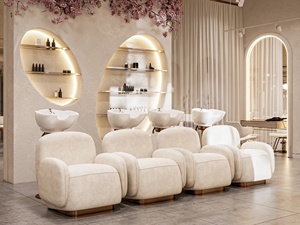Bespoke Pedicure Station Furniture with Custom Manicure <b>Table</b> for Modern Beauty Salon Renovation and Shopfitting - Product Image 5