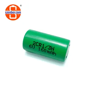 Enbar LED lampes batterie 6 v 320 mAh 2CR1/3N CR11108 batterie au lithium