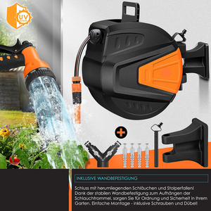 Enrouleur de <span class=keywords><strong>tuyau</strong></span> mural automatique pour jardin Enrouleur de <span class=keywords><strong>tuyau</strong></span> d'eau pour <span class=keywords><strong>douche</strong></span> multi-mains Enrouleur de <span class=keywords><strong>tuyau</strong></span> d'<span class=keywords><strong>arrosage</strong></span> pour jardin - Product Image 3